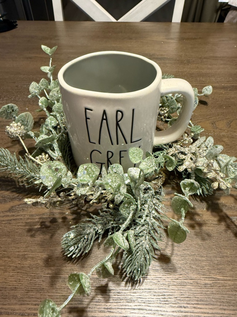 Rae Dunn Earl Grey Ceramic Mug NWT